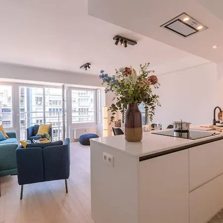 Huswell - Lovely With Lateral Sea View And Parking أوستيند